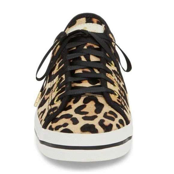 NIB KEDS® X KATE SPADE NEW YORK Kickstart Genuine Calf Hair Sneaker - Picture 4 of 6